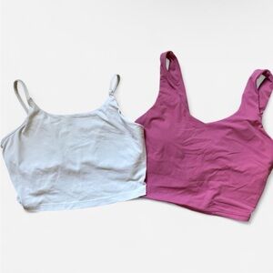 Pink and White Tank Bundle